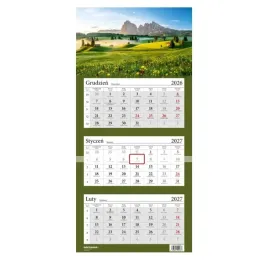 kalendarz-trojdzielny-gory-dolomity-na-rok-2027