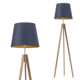 lampa-stojaca-podlogowa-granatowa-drewniana-abazur-led-e27-trojnog-modna