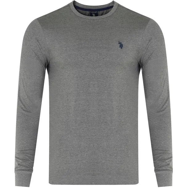 Longsleeve U.S. POLO ASSN. 11C022 98826 Szary XXL