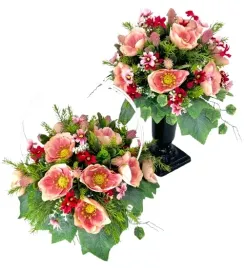 stroik-na-grob-komplet-wiosenny-anemony-mini-dalie-premium-40-cm-bukiet