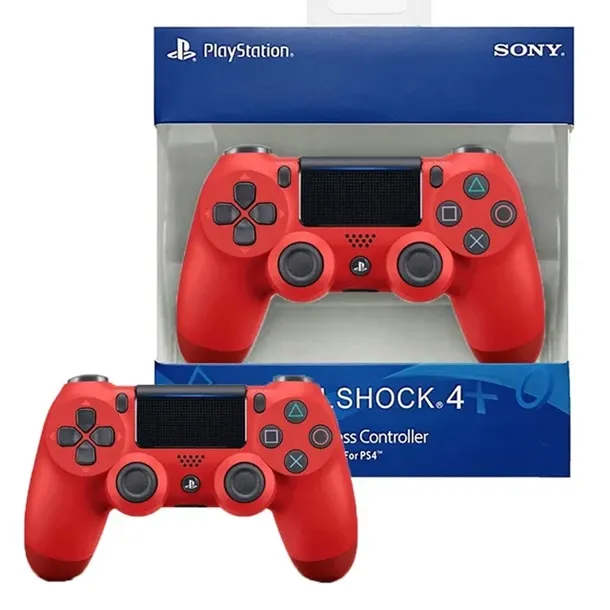BEZPRZEWODOWY PAD Czerwony SONY DO PS4 DUALSHOCK DOUBLESHOCK KONTROLER