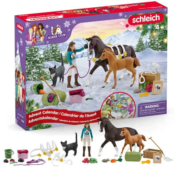 Schleich 99092 Kalendarz Adwentowy figurki zabawki konie Adwent 2024