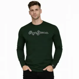longsleeve-pepe-jeans-logo-pm508273-zielony