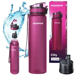 butelka-filtrujaca-aquaphor-city-1l-bordowa-bidon-na-wode-wklad-filtrujacy
