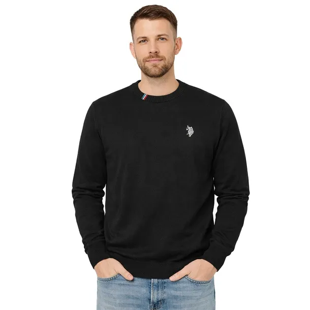 Sweter Męski U.S. POLO ASSN. BURT US41 173 018 00061 Czarny M