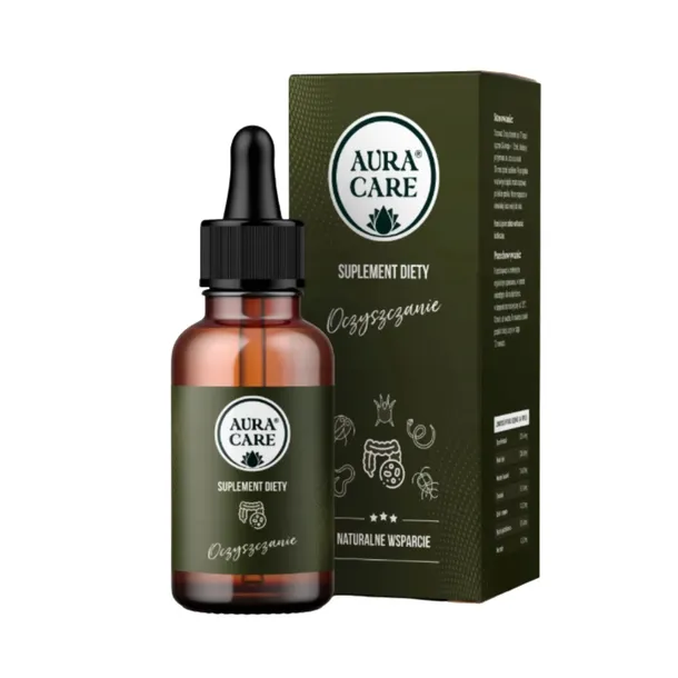 Aura Care Oczyszczanie i odrobaczanie organizmu Adaptogeny 50ml