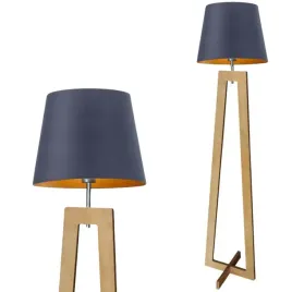 lampa-stojaca-podlogowa-granatowa-zlota-drewniana-led-e27-z-abazurem-modna
