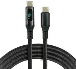 kabel-usb-c-usb-c-lcd-everactive-cbb-3pdl-300cm-20v-225a-45w