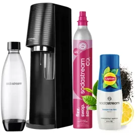 saturator-czarny-terra-sodastream-butelka-1l-syrop-lipton-ice-tea-lemon