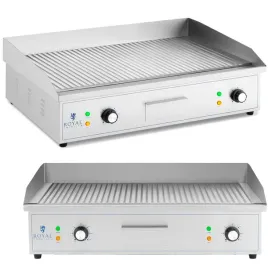 grill-elektryczny-plyta-grillowa-ryflowana-700-x-400-mm-4400-w