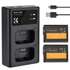 kandf-zestaw-ladowarka-2x-bateria-akumulator-np-fw50-do-sony-a6300-a6000-ne