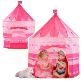 namiot-domek-palac-ksiezniczki-dla-malej-ksiezniczki-rozowy-135-x-105-cm