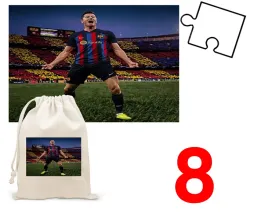 puzzle-120-el-prezent-robert-lewandowski-rl9-pilka-woreczek-z-nadrukiem
