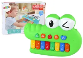 organki-pianinko-edukacyjne-muzyczne-krokodyl-zielony-dzwieki-swiatla