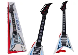 gitara-elektryczna-dla-dzieci-swiatla-melodie-biala