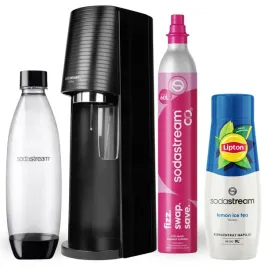 saturator-sodastream-terra-czarny-butelka-1l-syrop-lipton-ice-tea-lemon