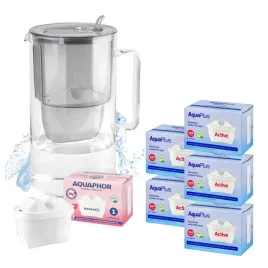 dzbanek-filtrujacy-szklany-aquaphor-glass-szary-2-5l-6-filtrow-1-5