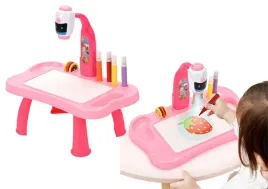 mini-projektor-robot-stolik-2w1-akcesoria-rozowy