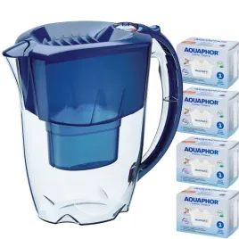 dzbanek-filtrujacy-aquaphor-amethyst-28-l-granatowy-z-4-wkladami-maxfor