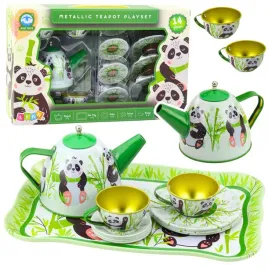 zestaw-do-herbaty-metalowy-dzbanek-filizanka-talerzyki-panda-zielony-14el