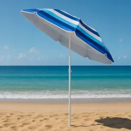 parasol-plazowy-ogrodowy-skladany-na-balkon-180cm-paski-bialo-niebieskie