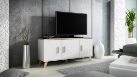 komoda-lotta-150-3d-bialy-dab-sonoma