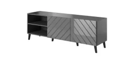 szafka-rtv-abeto-150x42x52-grafit-grafit-polysk