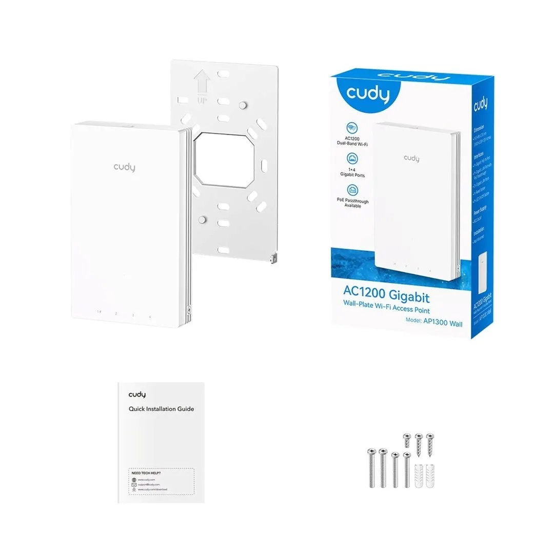 access-point-cudy-ap1300-wall