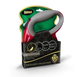 hilton-smart-dog-tape-l-bordowo-szara-smycz-automatyczna-5m-dla-psa-do-30kg