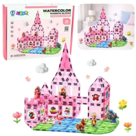 klocki-magnetyczne-z-figurkami-farby-karty-do-malowania-rozowe-80-el