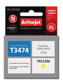 activejet-ae-34ynx-tusz-zamiennik-epson-34xl-t3474-supreme-14-ml-zolty