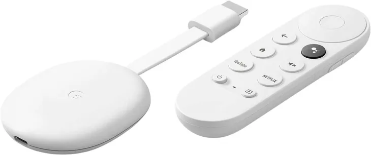 Odtwarzacz multimedialny Google Chromecast 4.0 4K 8 GB
