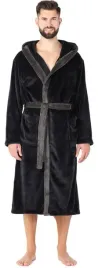szlafrok-meski-z-kapturem-cieply-miekki-2-kieszenie-la-221-czarny-xl