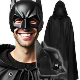 stroj-batman-batmana-dla-doroslego-czarna-peleryna-czarna-maska