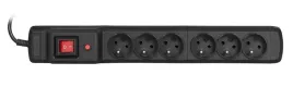 listwa-przeciwprzepieciowa-activejet-combo-6gn-15m-cz-10a-2300w-15m-k