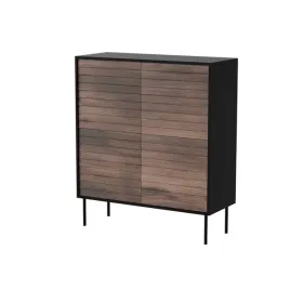 komoda-4d-cortina-102x40x118-czarny-orzech
