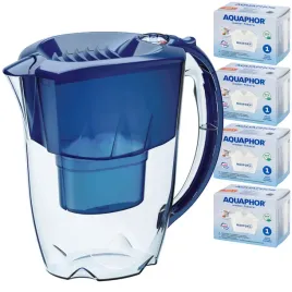 dzbanek-filtrujacy-aquaphor-amethyst-28-l-granatowy-z-4-wkladami-maxfor