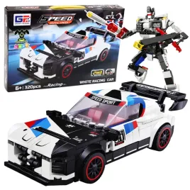 klocki-konstrukcyjne-samochod-sportowy-robot-2w1-bialy-320-el