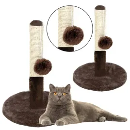 drapak-dla-kota-slupek-do-drapania-wieza-ciemnobrazowy-40-cm-x-30-cm