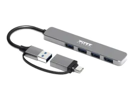 port-connect-hub-usb-4-ports-3-0-slim-combo-for-btoc-or-port-connect