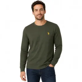 longsleeve-meski-u-s-polo-assn-bawelniany-khaki-zolte-logo-m