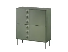 komoda-4d-tresse-100x40x110-zielen-mat