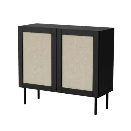 komoda-juta-2d-100x395x90-czarny-linol-calabria