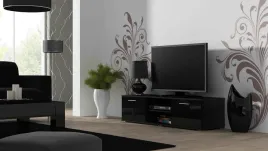 szafka-rtv-soho-140-czarny-czarny-polysk