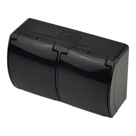 gniazdo-podwojne-schuko-natynkowe-viplast-koala-ip44-czarne-182-05-vg2