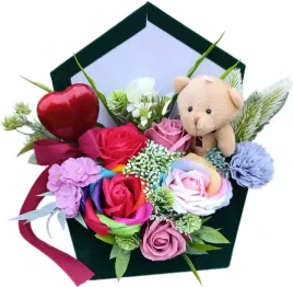 flower-box-duzy-kwiaty-mydlane-bukiet-na-prezent-roze-urodziny-walentynki