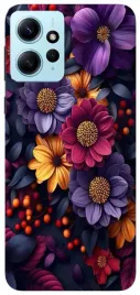 etui-case-do-xiaomi-redmi-note-12-kwiaty-rosliny