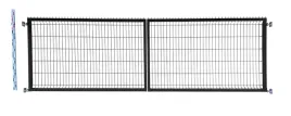 brama-120cm-czarna-panelowa-ral9005-dwuskrzydlowa-123cm