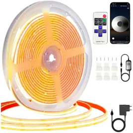 tasma-led-cob-2x7-m-ip68-2700k-z-pilotem-aplikacja-i-zasilaczem-regulowana