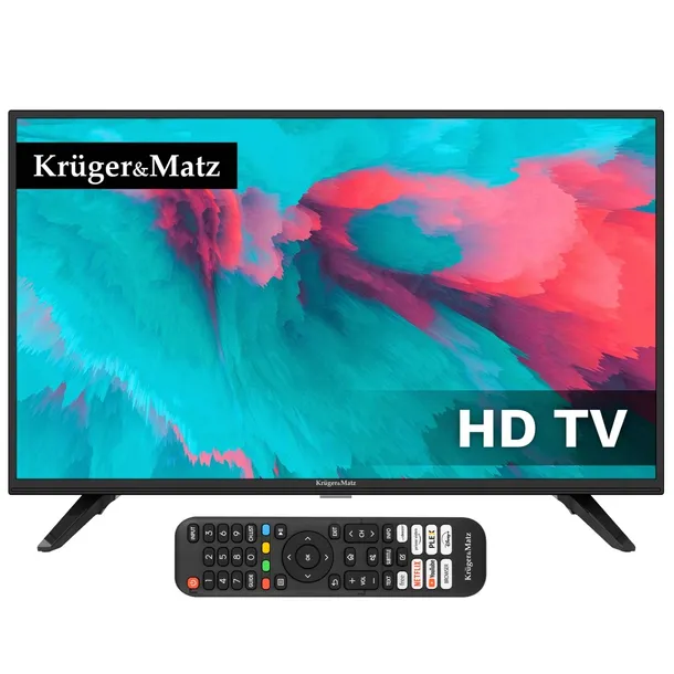 TELEWIZOR 32'' Kruger&Matz HD smart DVB-T2/S2 H.265 Hevc